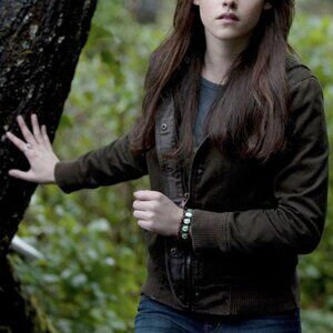 Twilight Movie Bella Neca Corduroy Jacket Olive Green